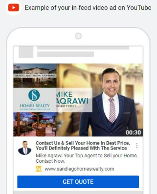 Google display video ad real estate